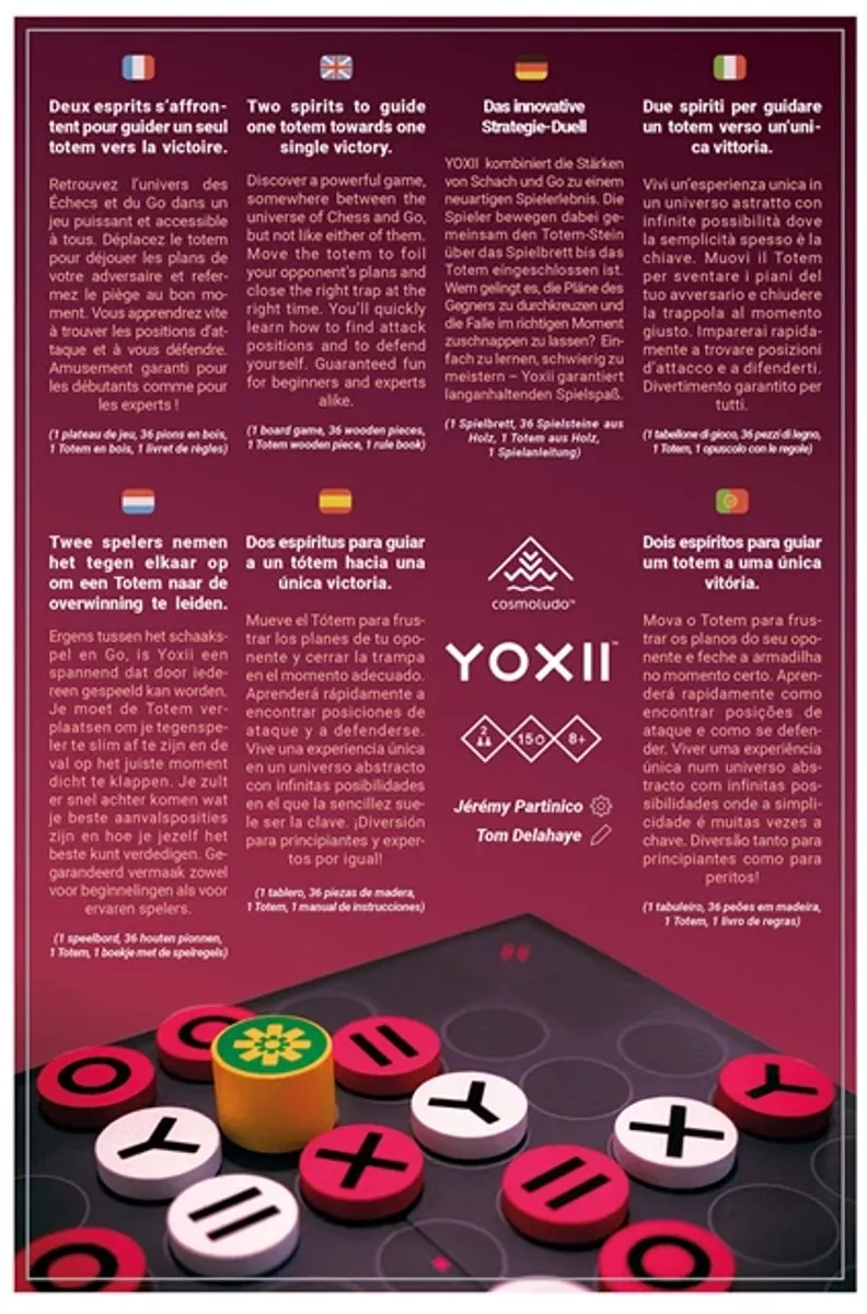 Geronimo Games COSMOLUDO Yoxii Strategisch Spel 2 Spelers