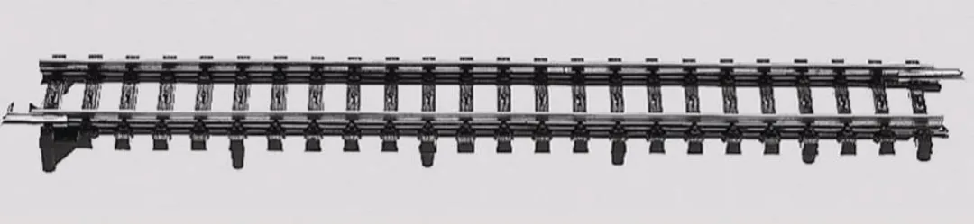 Märklin H0 K-rails 2291 Overgangsrails 180mm - Wisselstroom
