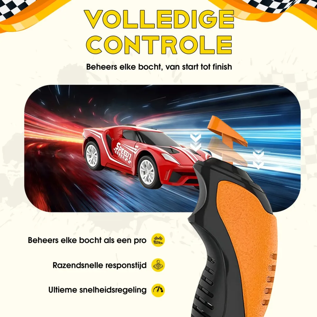 CosmoToys Elektrische Racebaan Looping 3.9M