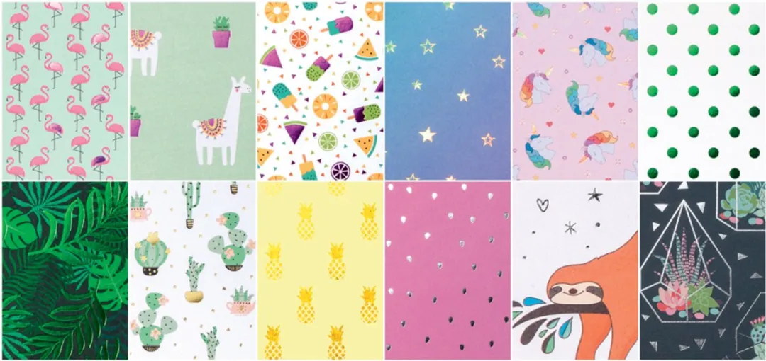 Folia A4 Design Papier 165 g/m² - Hot Foil - Multi