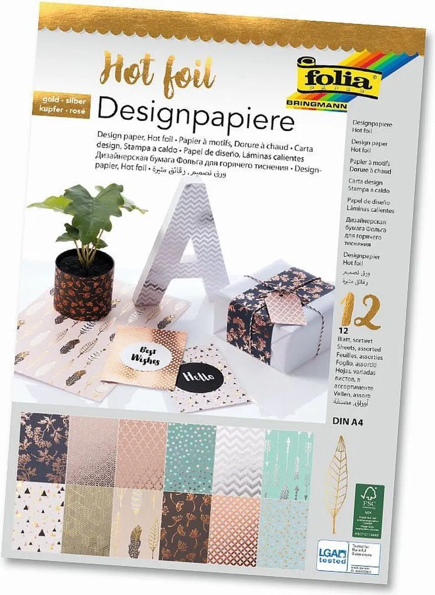Folia A4 Design Papier 165 g/m²