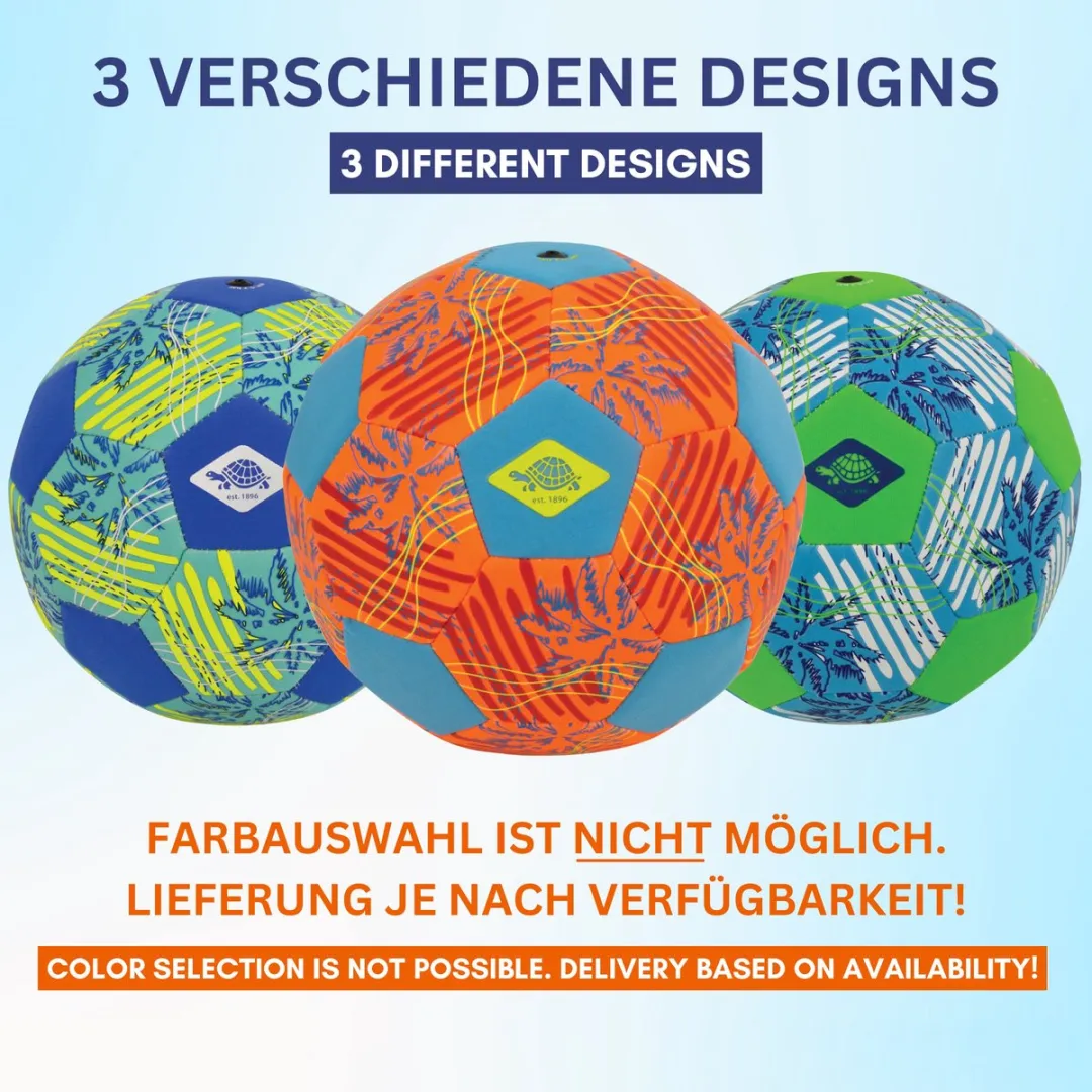Schildkröt Strand Voetbal Neopreen Maat 5 - Multicolor - afbeelding 6 van 6