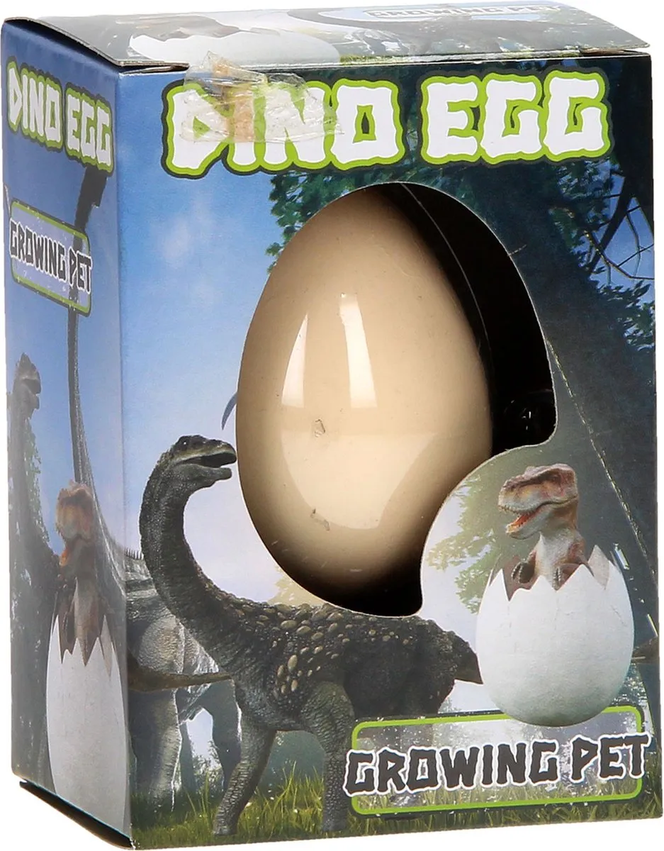 Johntoy Groeiende Dinosaurus Ei Wit