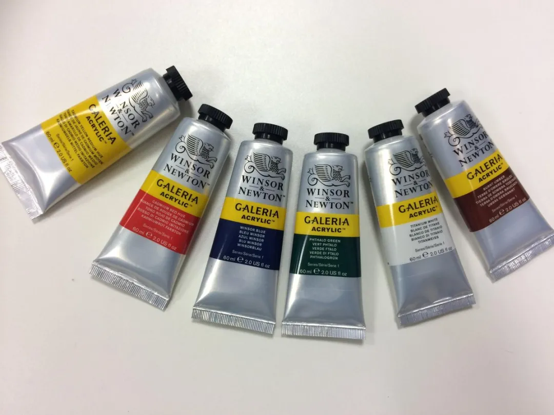 Winsor & Newton Galeria Acrylverfset 6x60ml
