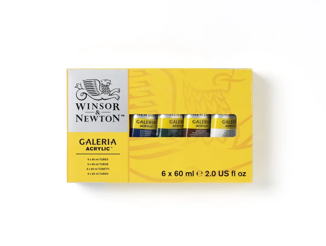 Winsor & Newton Galeria Acrylverfset 6x60ml