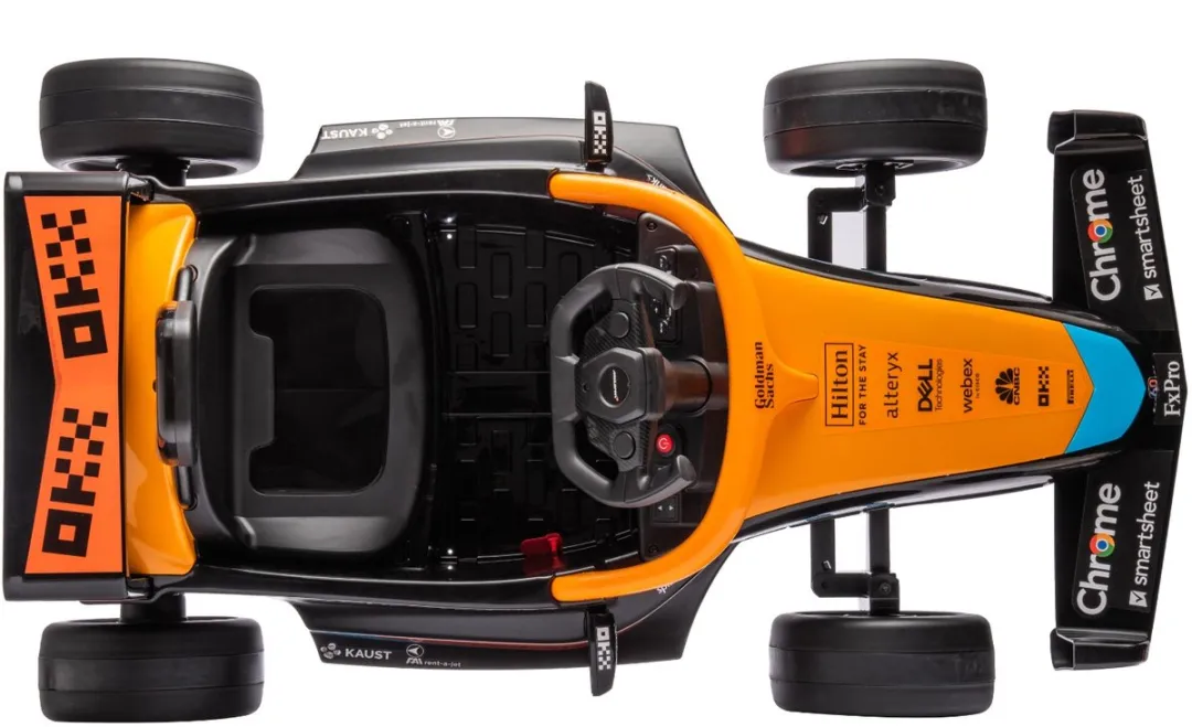 Eco Toys McLaren Formule 1 Kinderauto Oranje - 4x AA