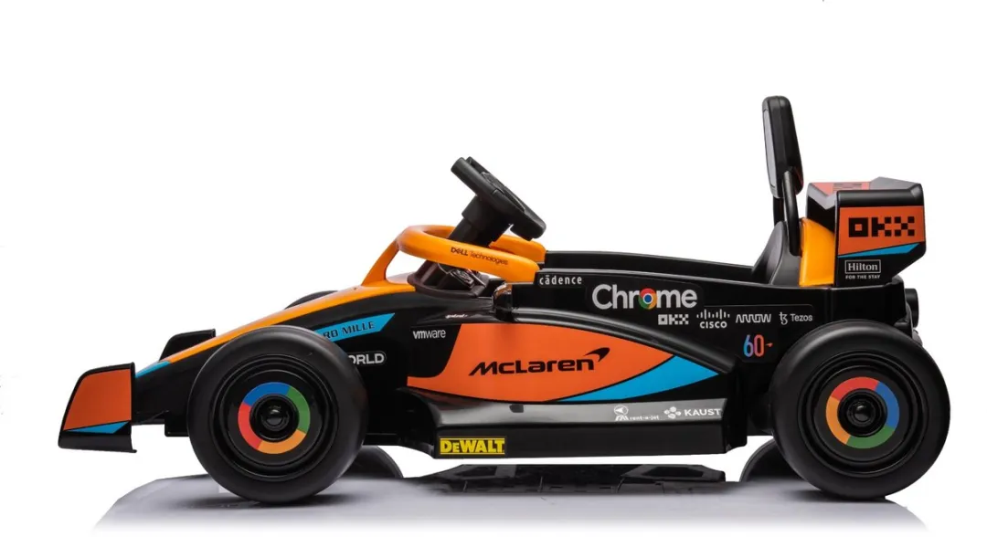 Eco Toys McLaren Formule 1 Kinderauto Oranje - 4x AA
