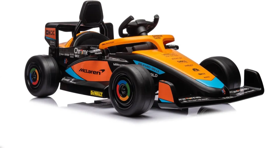 Eco Toys McLaren Formule 1 Kinderauto Oranje - 4x AA