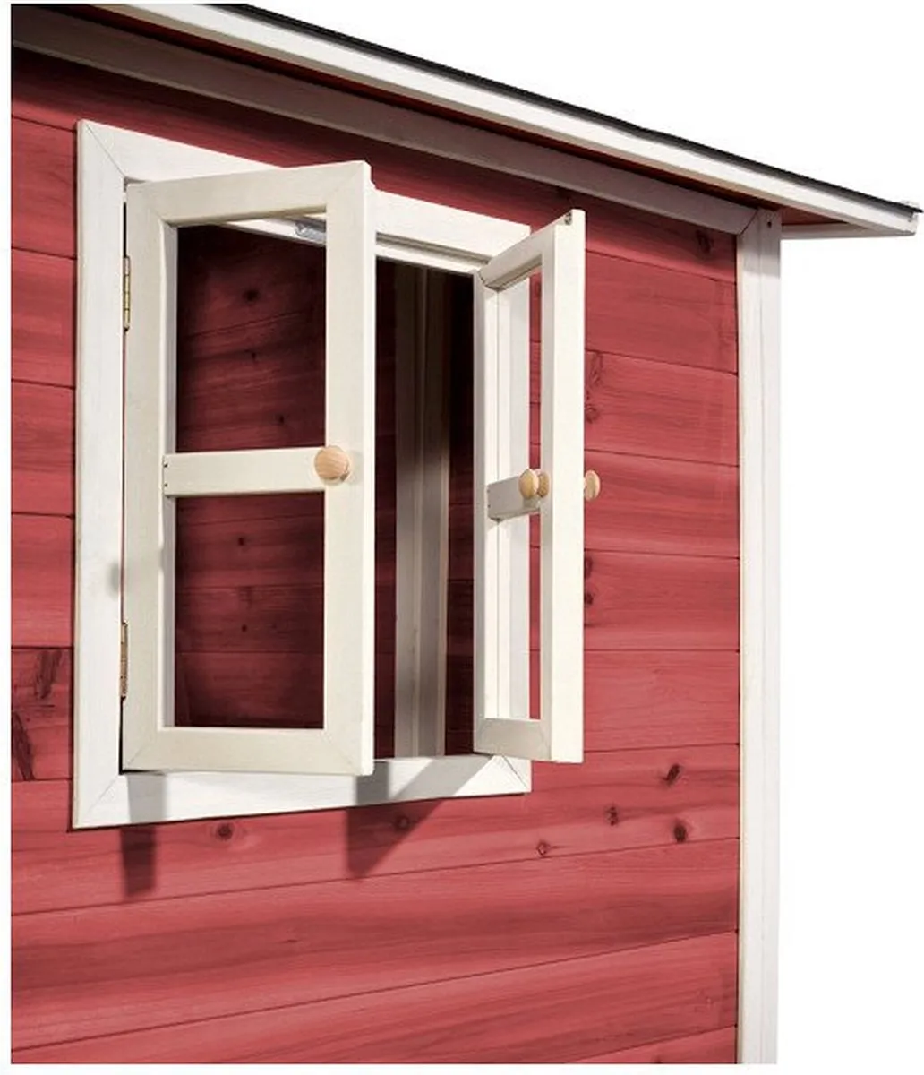 EXIT Toys Loft 100 Houten Speelhuis - Rood