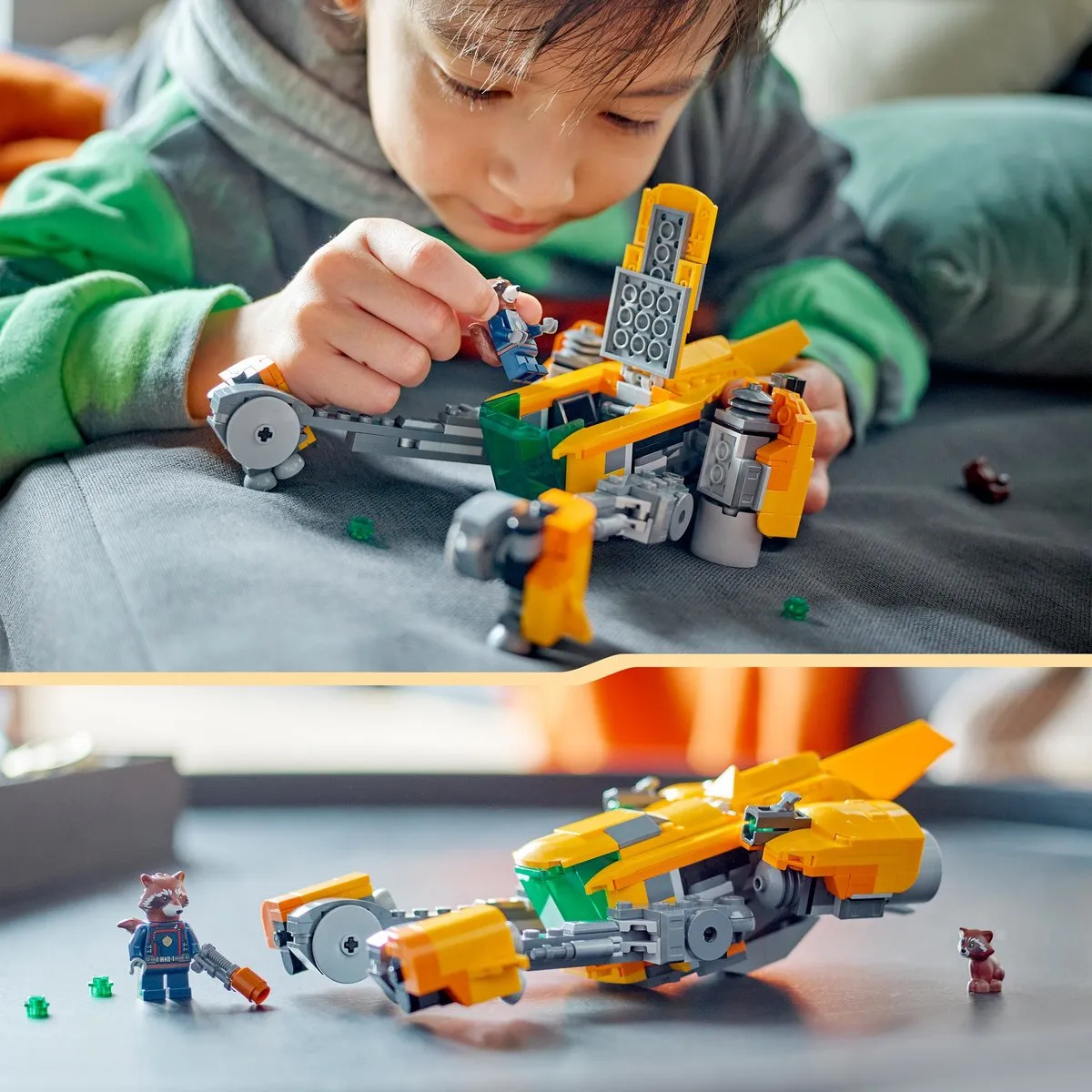 LEGO Marvel Baby Rocket Guardians of the Galaxy 76254 - Meerkleurig