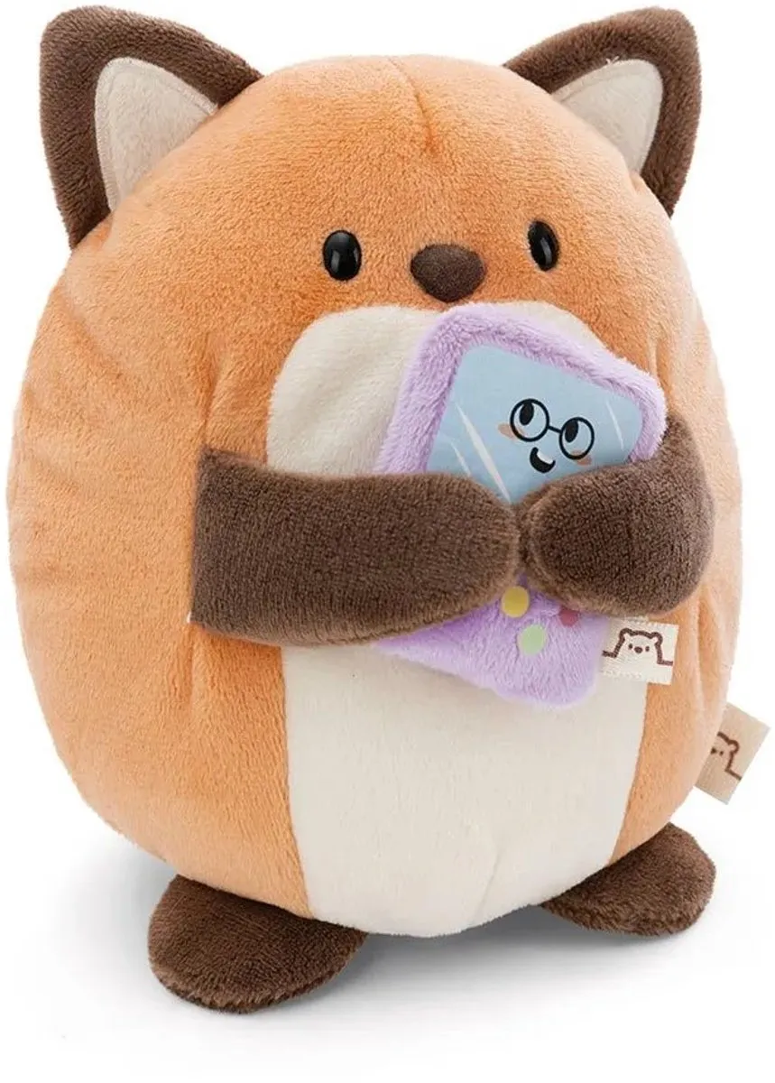 Nici Super Mochie Fox Geeks Knuffel 16cm