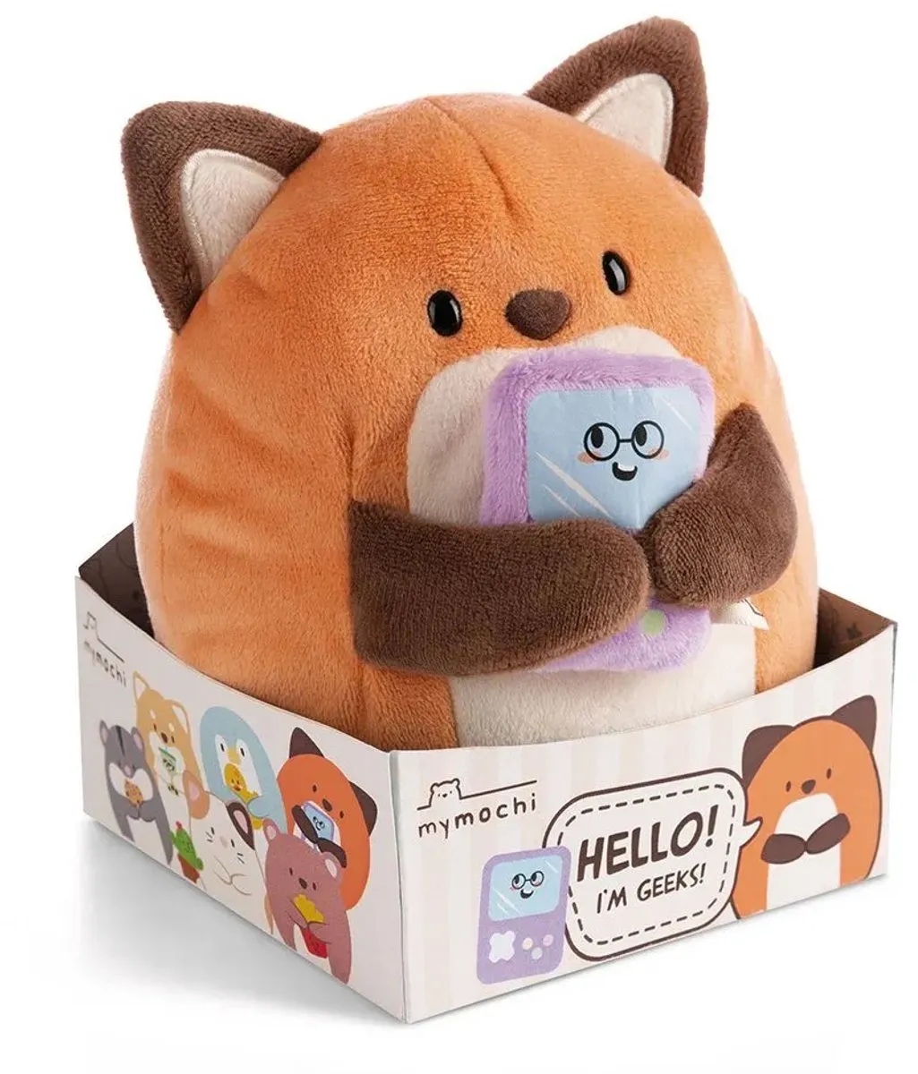 Nici Super Mochie Fox Geeks Knuffel 16cm - Multi