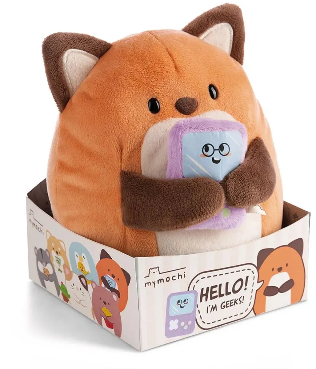 Nici Super Mochie Fox Geeks Knuffel 16cm - Multi