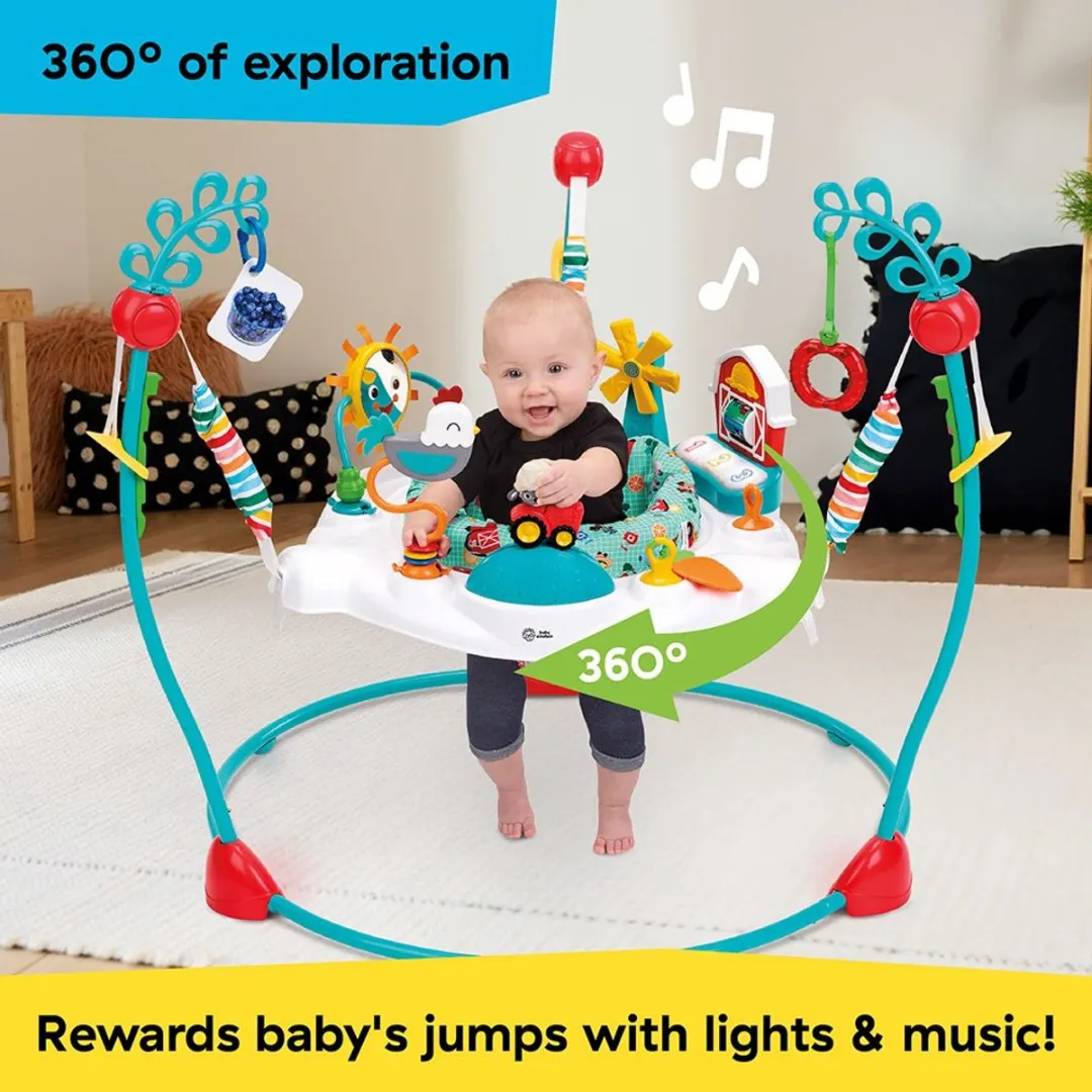 Baby Einstein Jump & Learn Barnyard Jumper - Multicolor - afbeelding 2 van 3