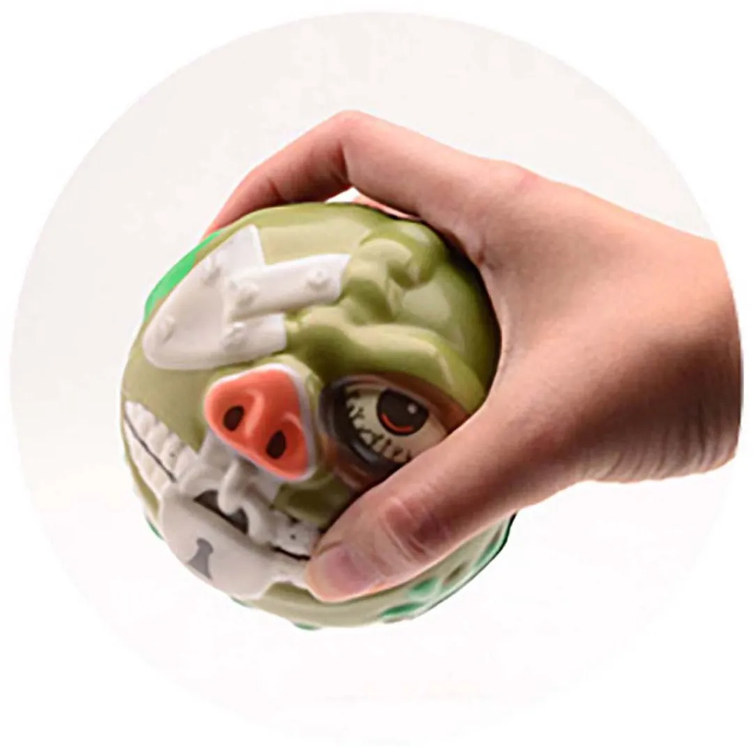 Johntoy Squeeze Monster Bal - Multi kleuren