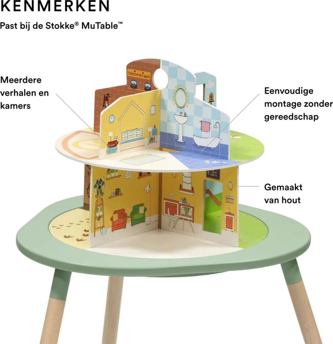 Stokke MuTable Speelhuis - Houten Speeltuin 2024