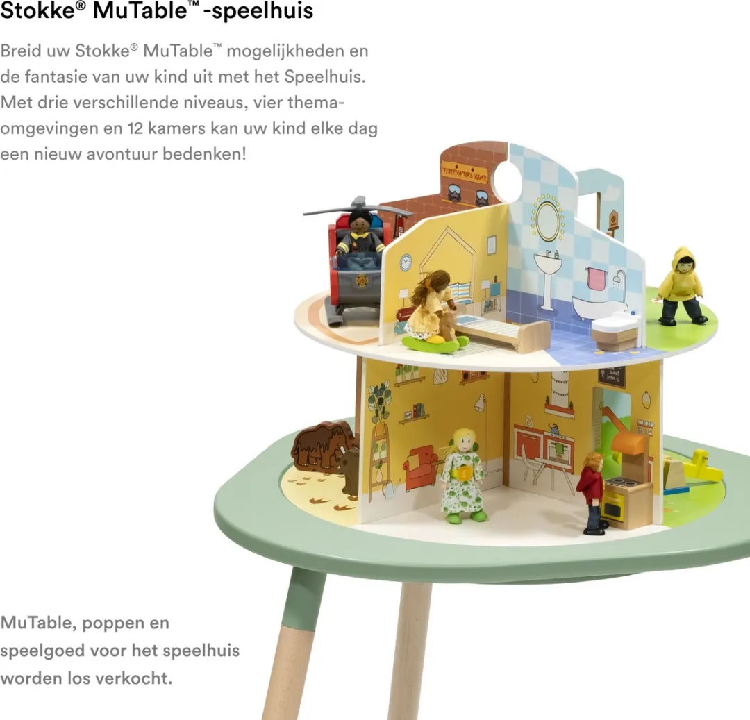 Stokke MuTable Speelhuis - Houten Speeltuin 2024