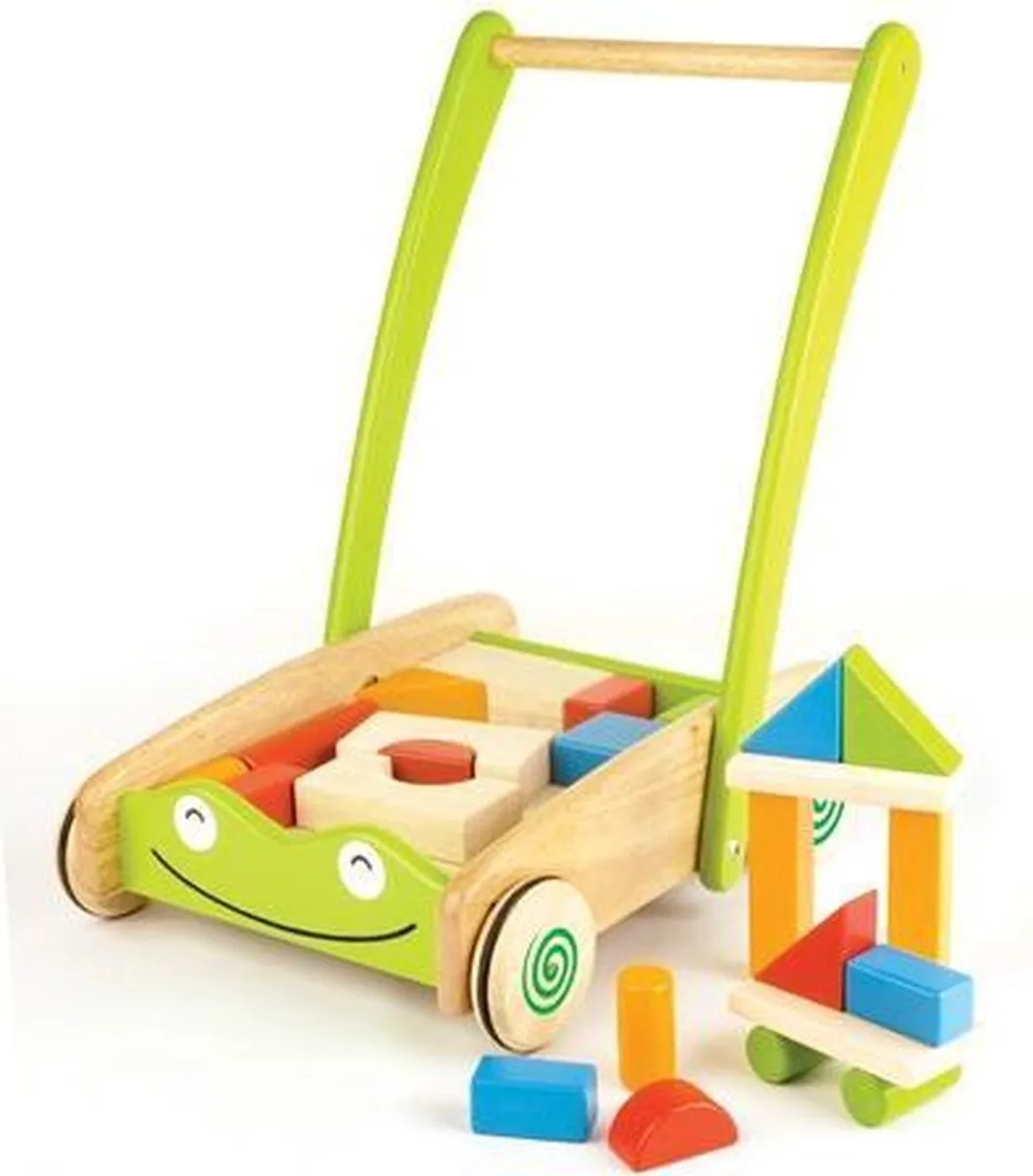 Pintoy Loopwagen Meerkleurig