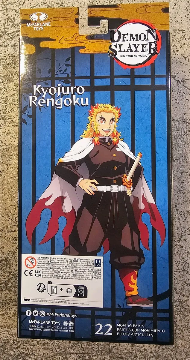 McFarlane Toys Demon Slayer Kyojuro Rengoku Actiefiguur