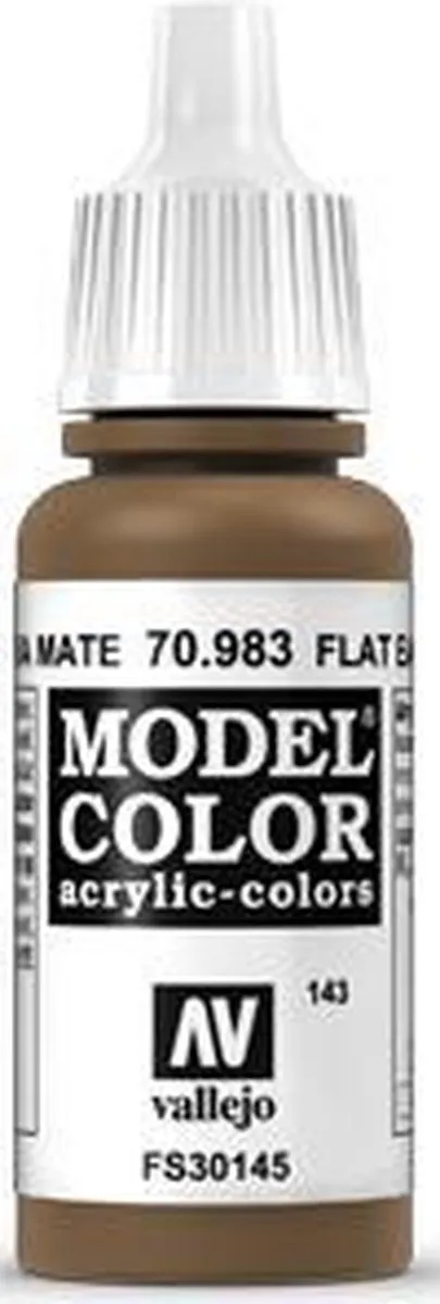 Vallejo Model Color Flat Earth Acrylverf 17ml