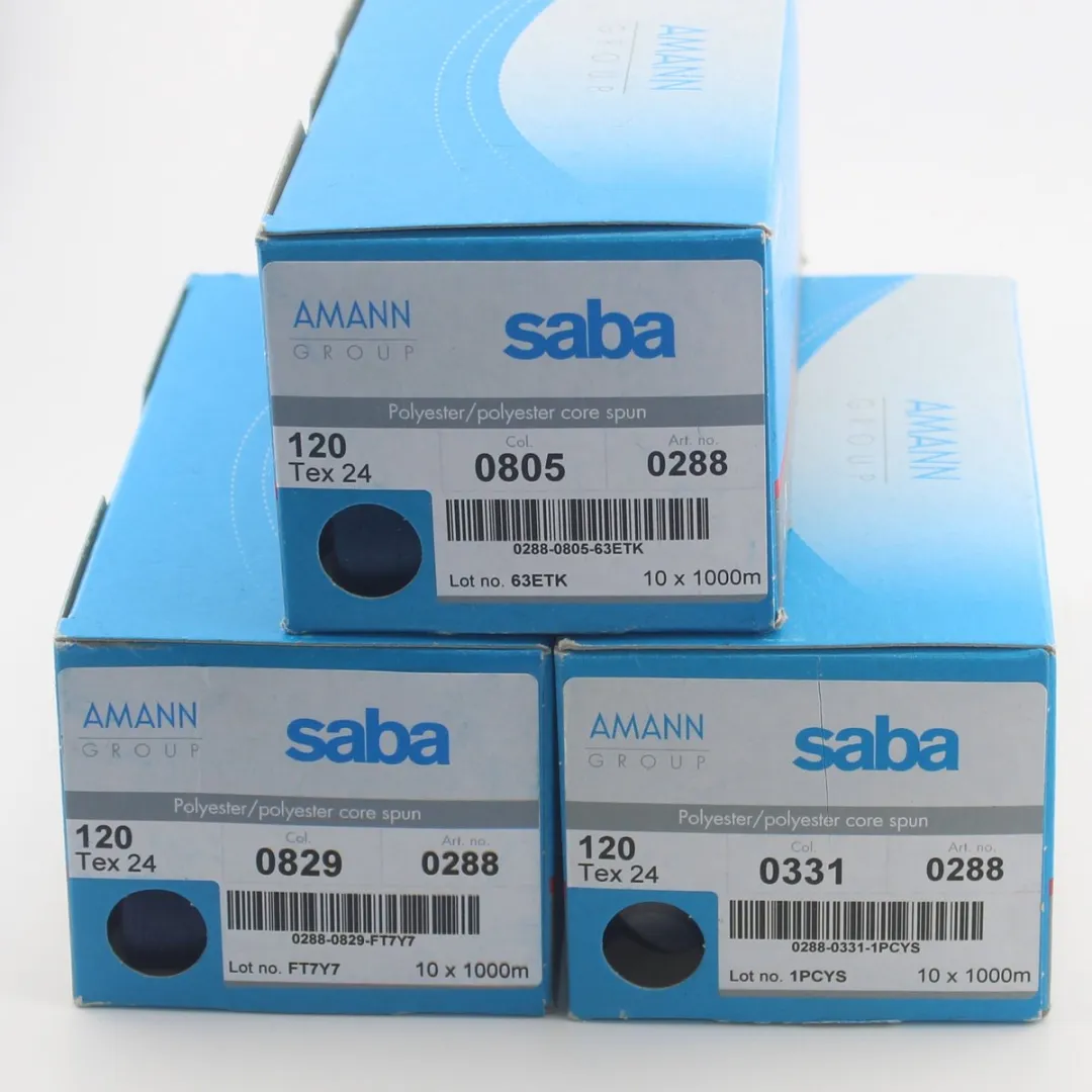 Amann 120 Tex Polyester Naaigaren 10000m - 10 Stuks Blauw