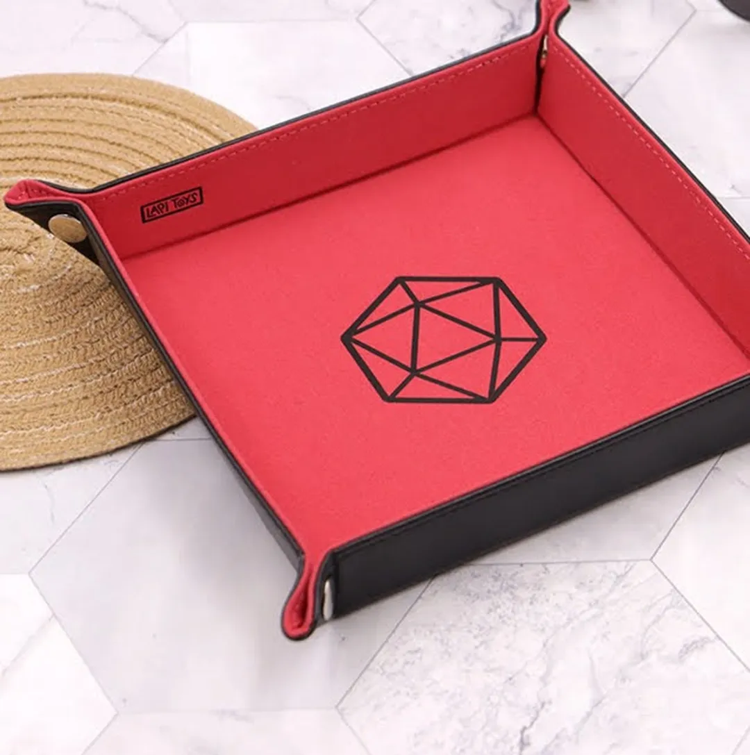 Lapi Toys D&D Dobbelbak - Imitatieleer - Zwart