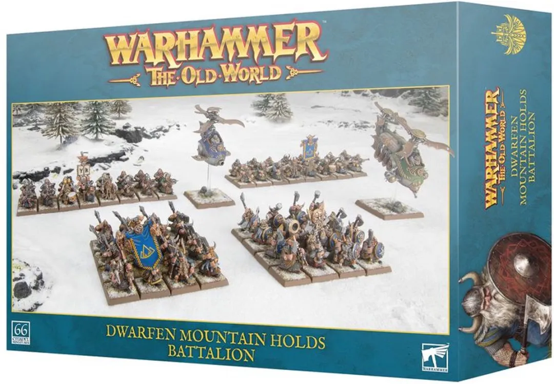 Games Workshop Warhammer The Old World Dwarfen Mountain Holds Bataljon 10-05
