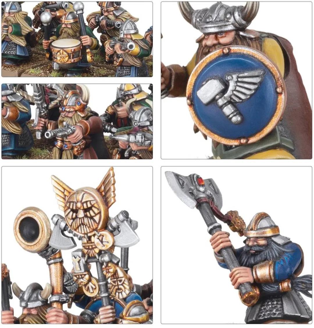 Games Workshop Warhammer The Old World Dwarfen Mountain Holds Bataljon 10-05