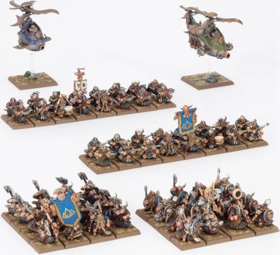Games Workshop Warhammer The Old World Dwarfen Mountain Holds Bataljon 10-05