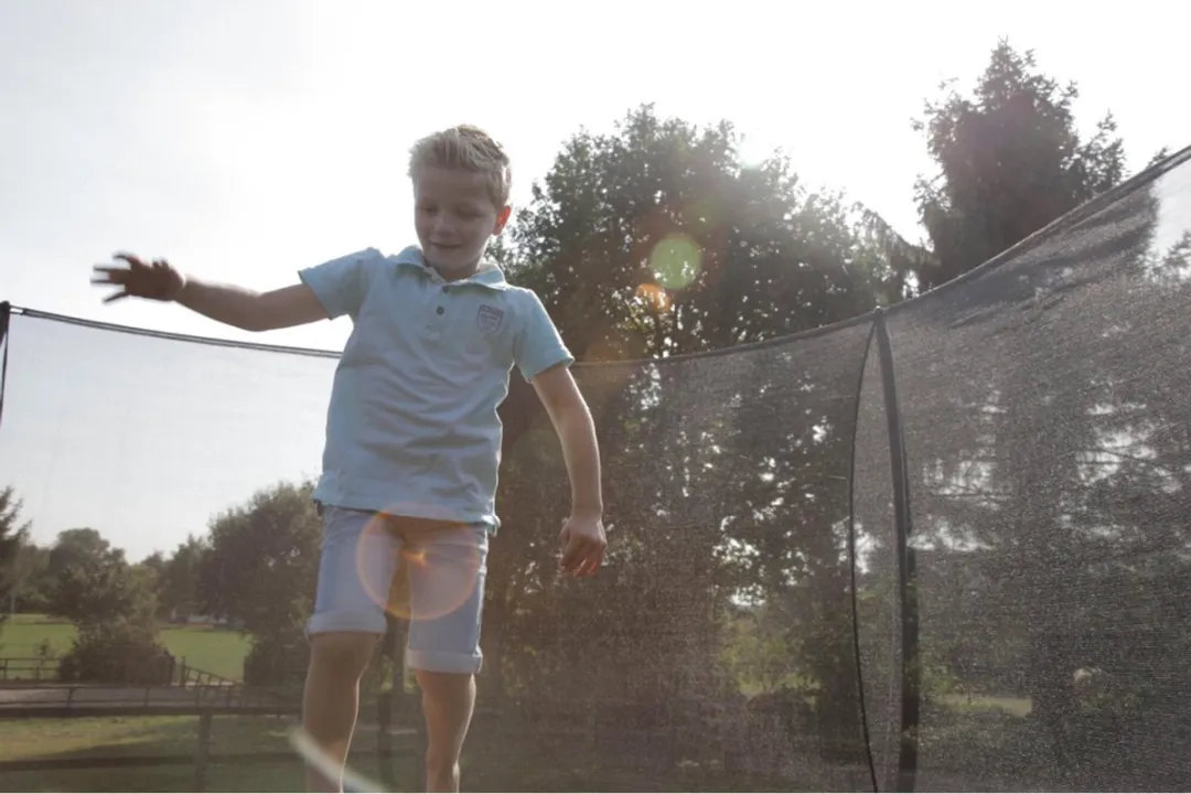 EXIT Silhouette Inground Trampoline Ø366cm - Zwart
