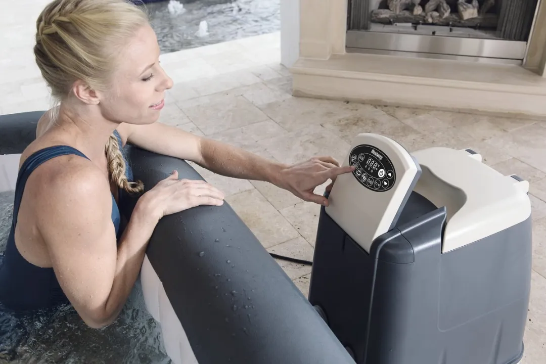 Intergard Portable Spa 180x180x71cm - Groen