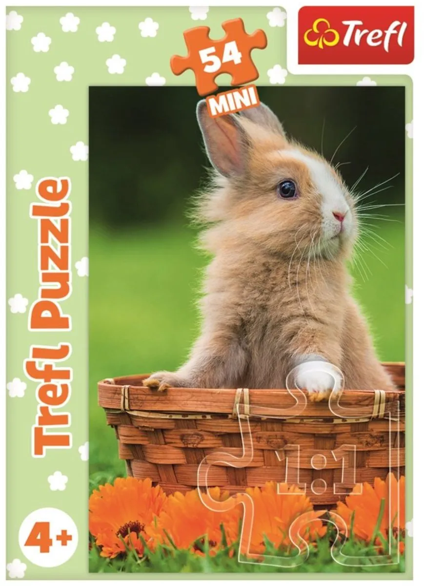 Trefl Minipuzzel Schaduwrijke Dieren 54 Stuks - Multicolor