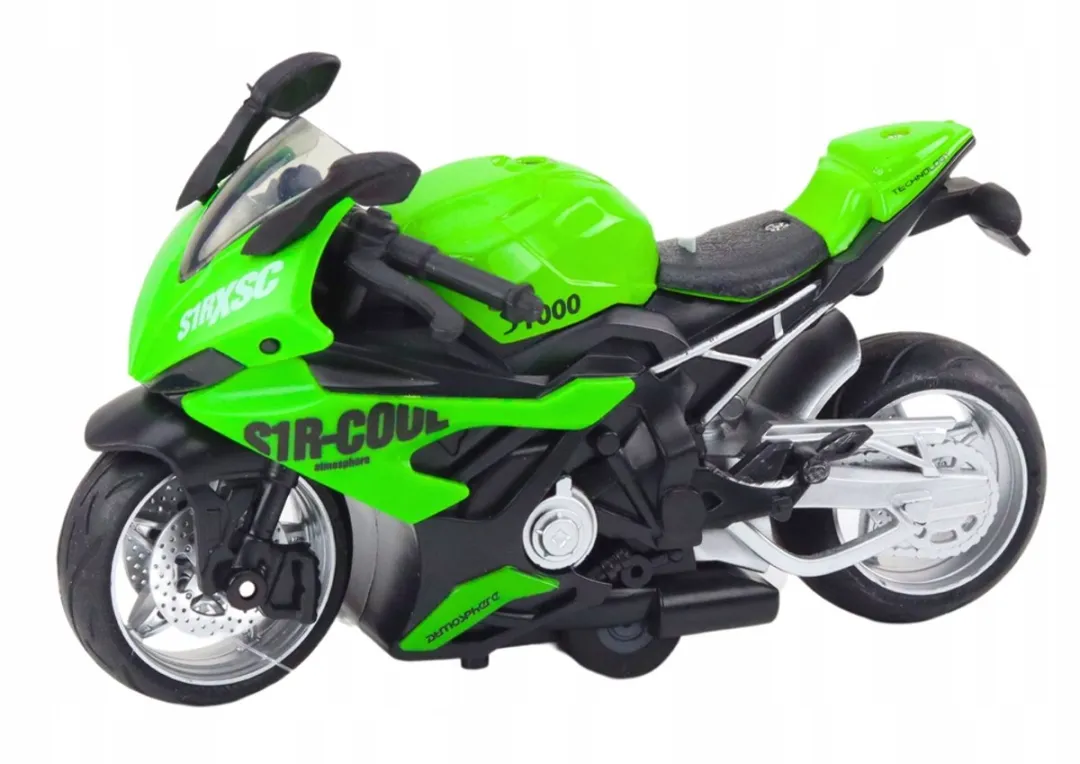 LEAN TOYS Friction Sportmotor - 3 Kleuren