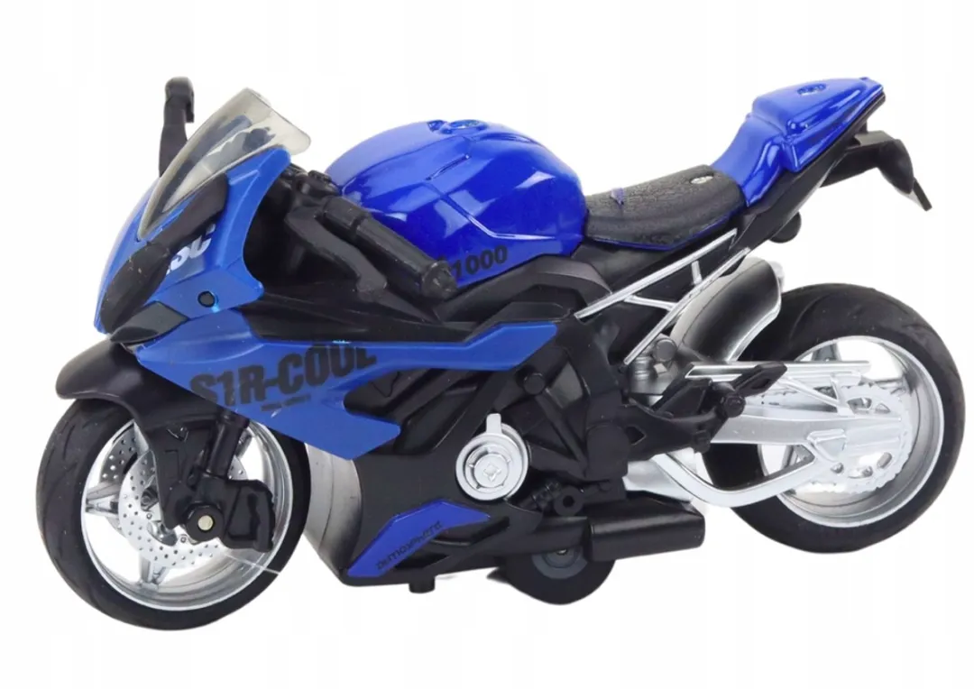 LEAN TOYS Friction Sportmotor - 3 Kleuren