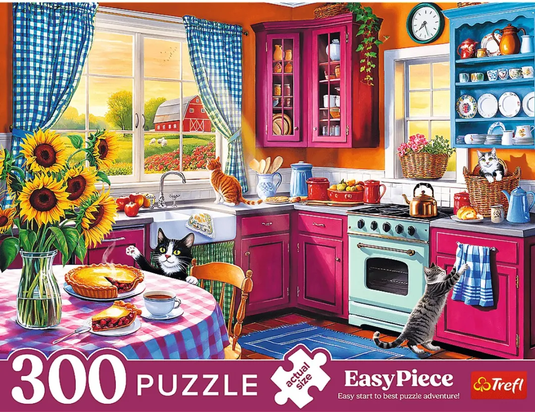 Trefl Puzzel 300 Stuks Morning in the Kitchen EasyPiece - Multicolor