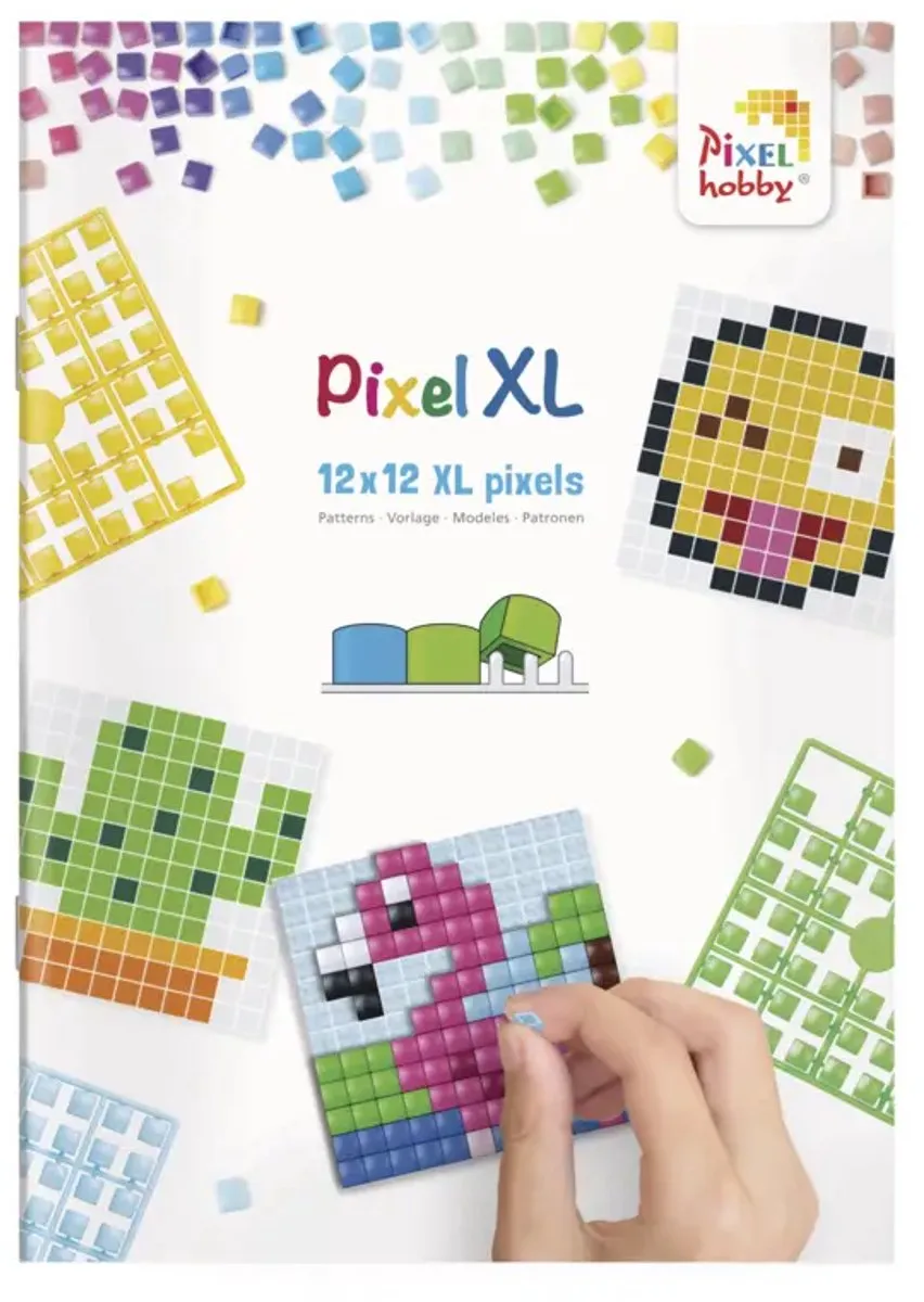 Pixelhobby XL Patronenboek Basisplaat 6x6cm - afbeelding 2 van 2