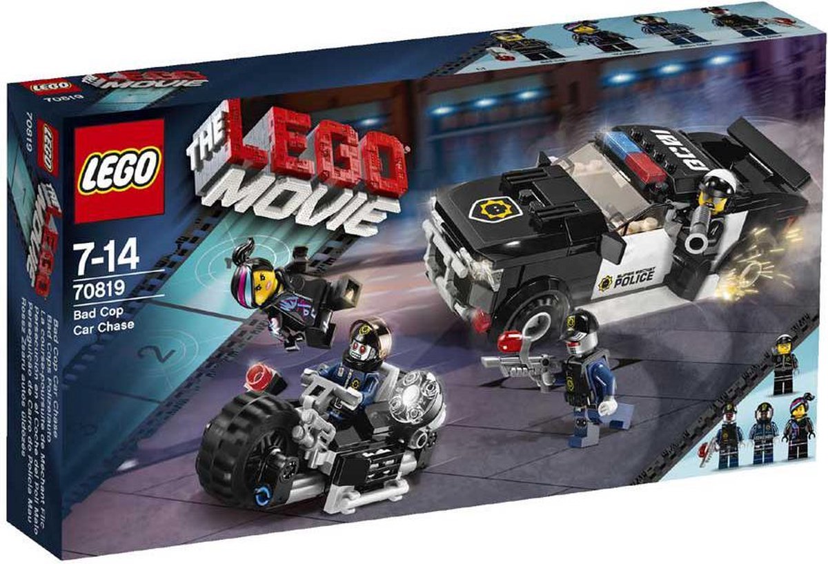 LEGO Movie Rot Agent Achtervolging - 70819