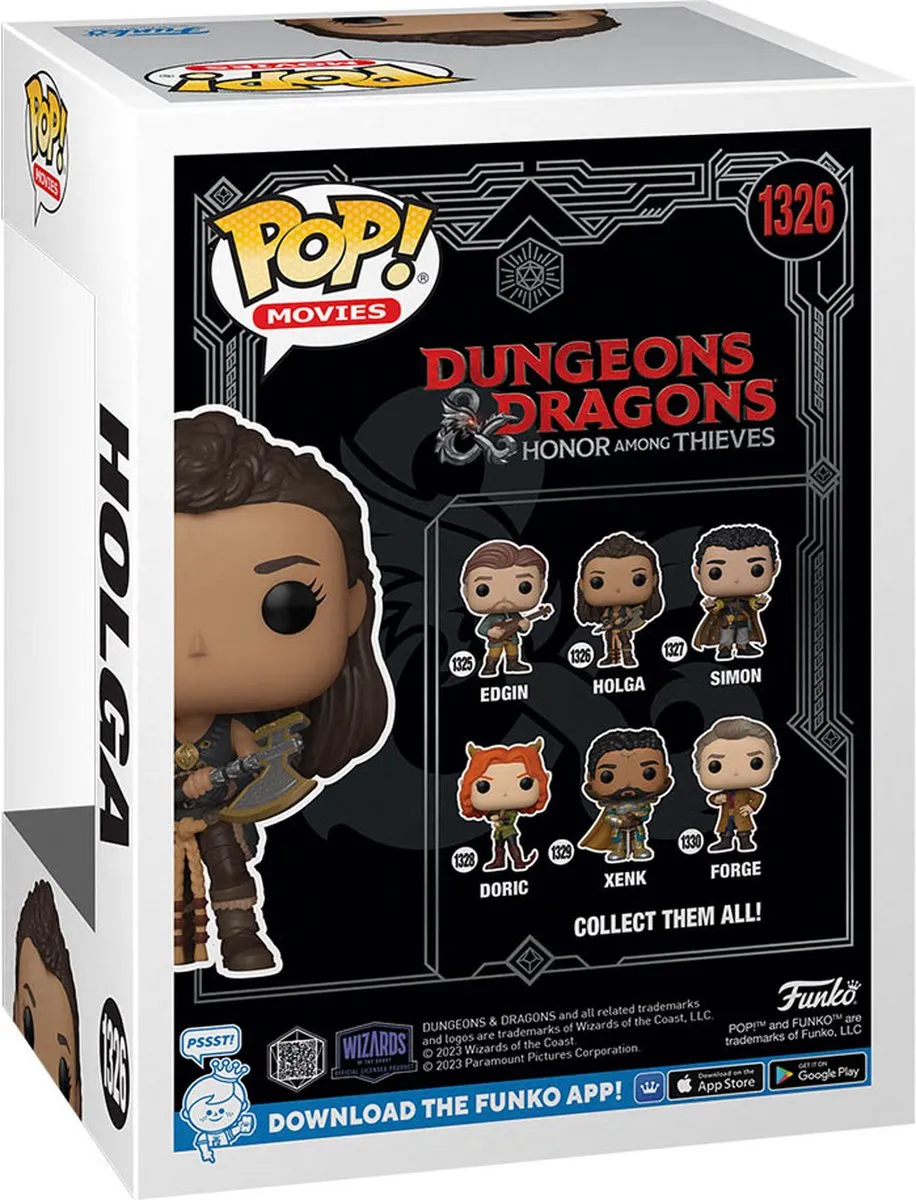 Funko POP! Dungeons & Dragons Holga Verzamelfiguur - 9cm - Multicolor