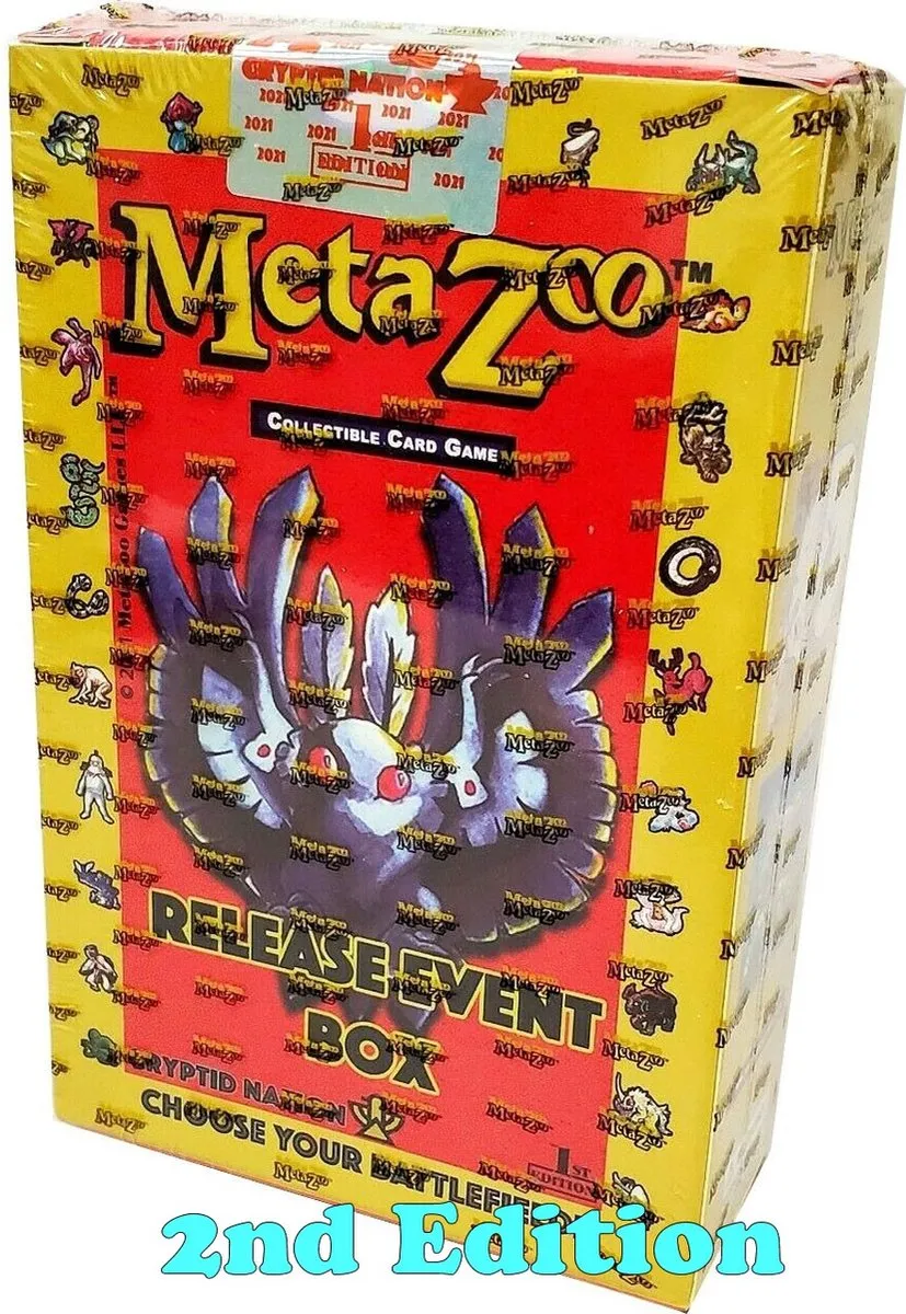 MetaZoo: Cryptid Nation 2nd Edition Release Event Box - EN