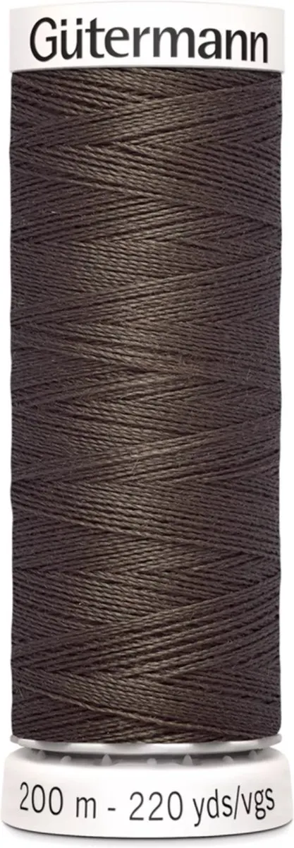 Gutermann Polyester Naaigaren 200m - Bruin