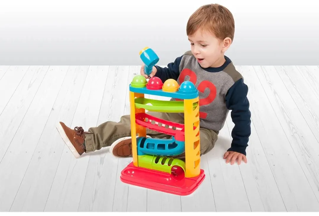 Miniland Toboggan Ball Educatief Speelgoed - Multicolor