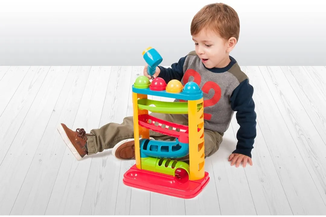 Miniland Toboggan Ball Educatief Speelgoed - Multicolor