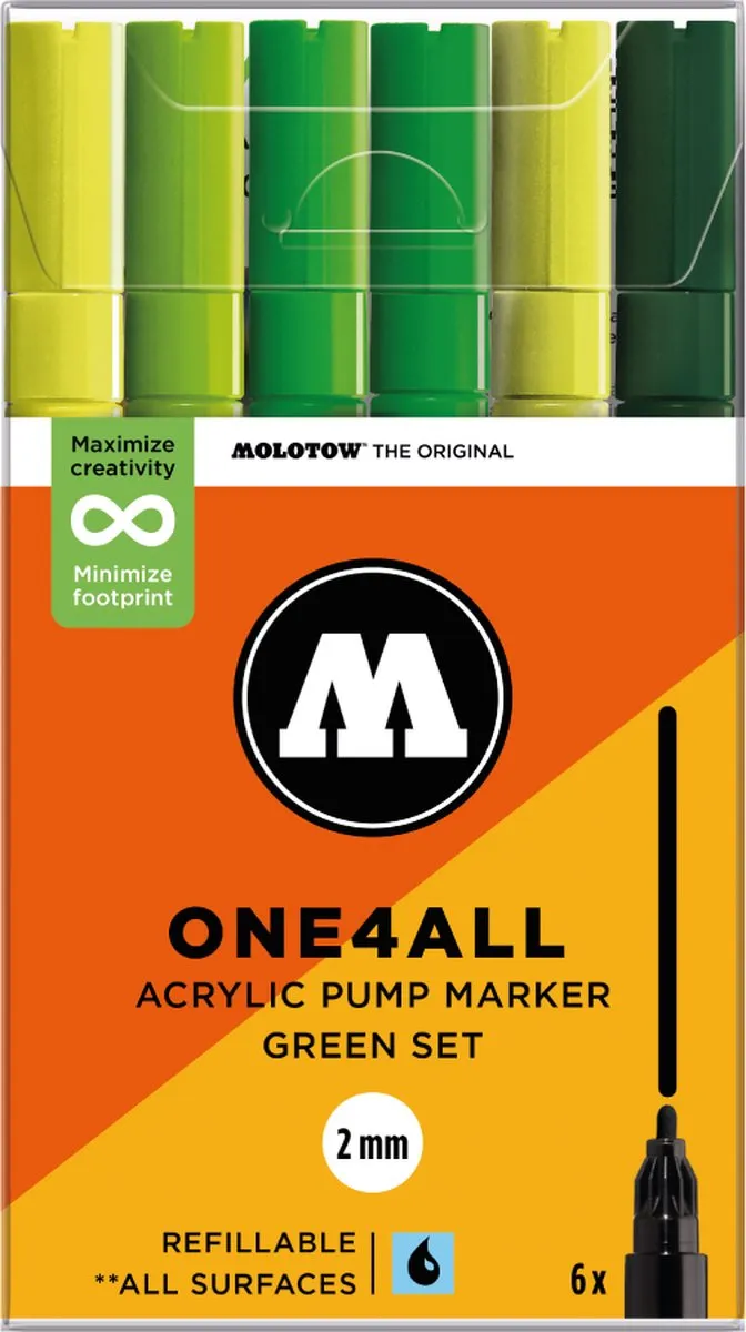 Molotow ONE4ALL Acrylstiften 2mm