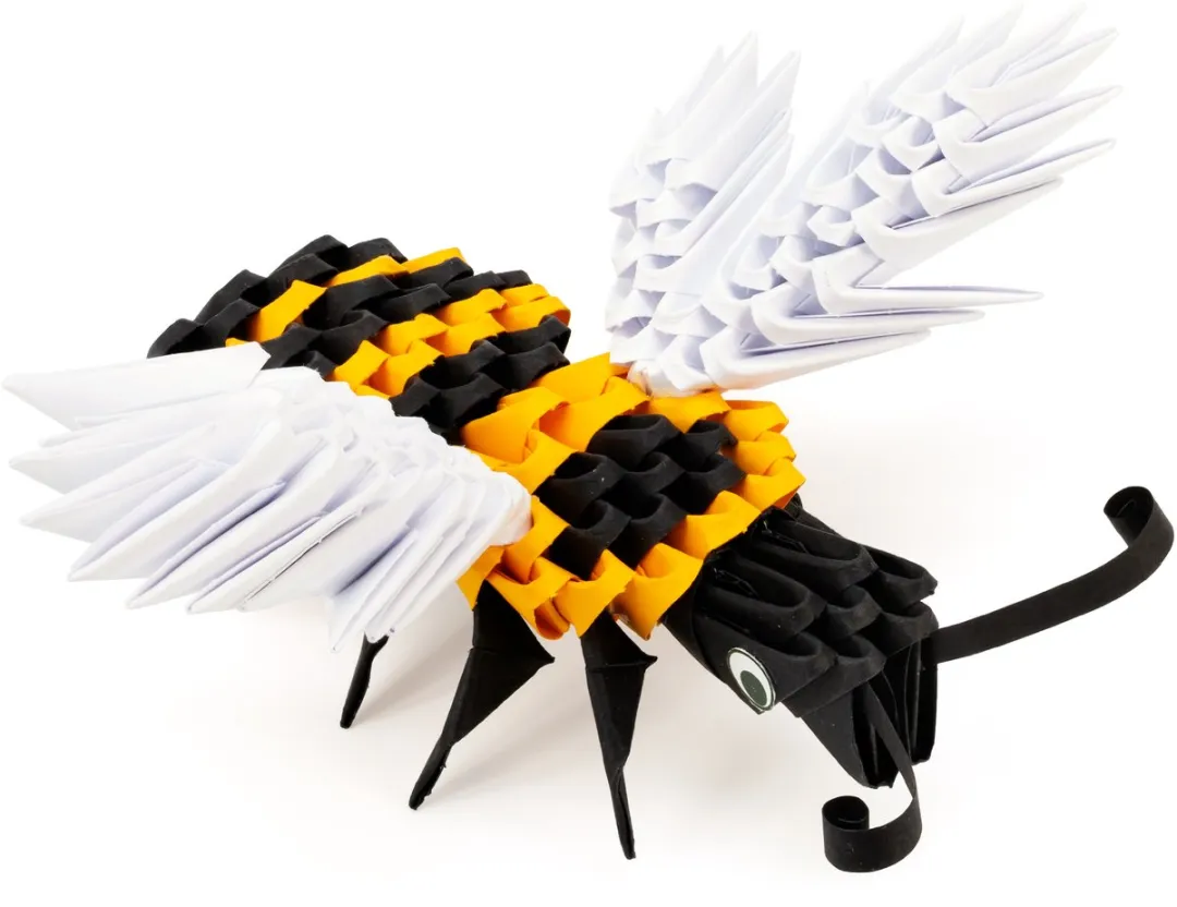 Alexander Toys Origami 3D Bij & Vlinder 304dlg - 304 Stuks - Multikleur