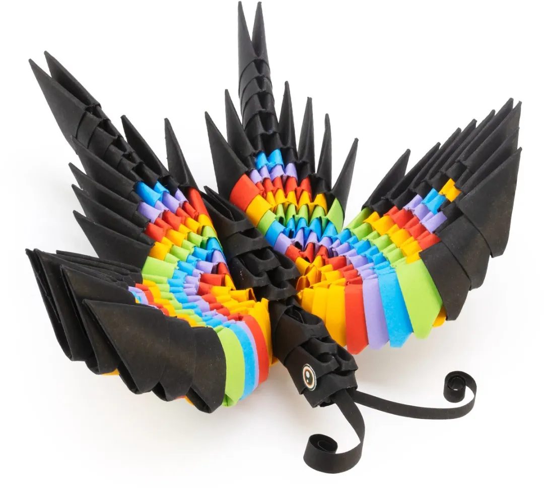 Alexander Toys Origami 3D Bij & Vlinder 304dlg - 304 Stuks - Multikleur