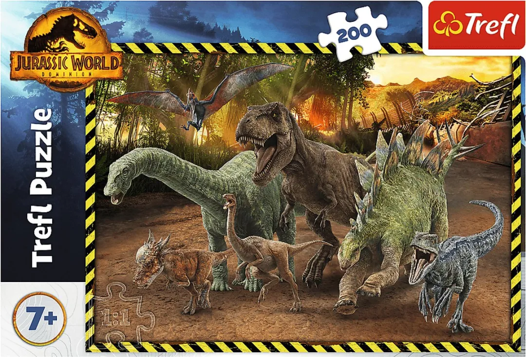 Trefl Jurassic Park Dinosaurussen 1000 Stuks Puzzel - Multicolor