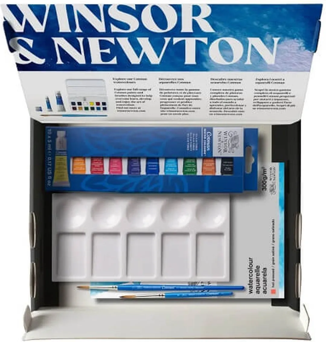 Winsor & Newton Cotman Waterverf Essentials - 10 Kleuren 50ml