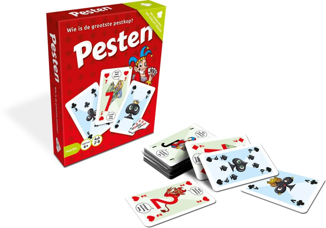 Identity Games Pesten Kaartspel - 8 spelers