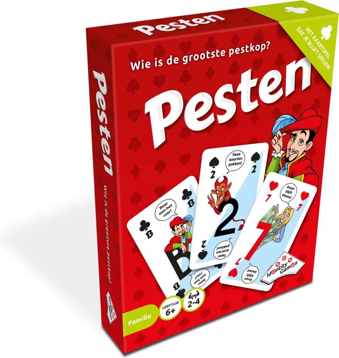 Identity Games Pesten Kaartspel - 8 spelers