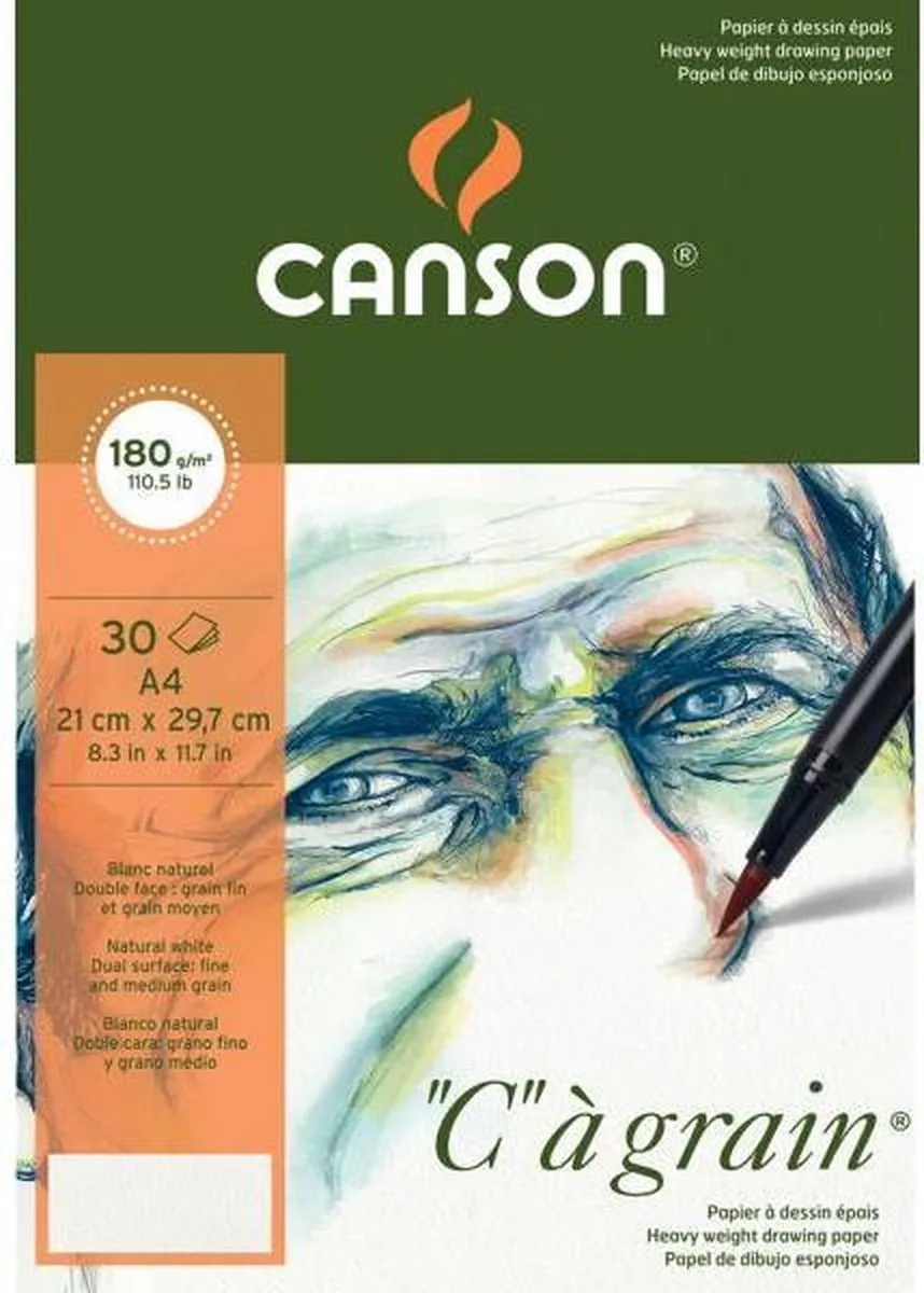 Canson Tekenblok A4 30 Vel